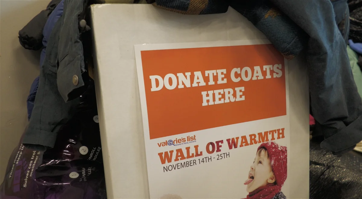 Local News 8 Supporting Wall of Warmth
